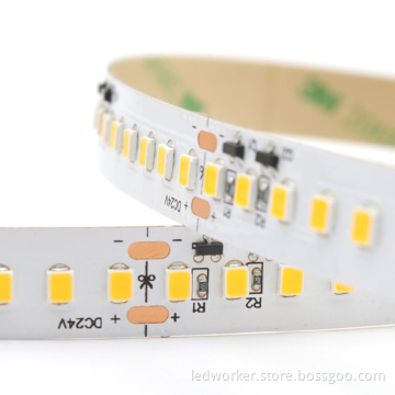 Warm White SMD 2835 LED Light Strips - 6mm/8mm, 12V/24V, COB LED Options